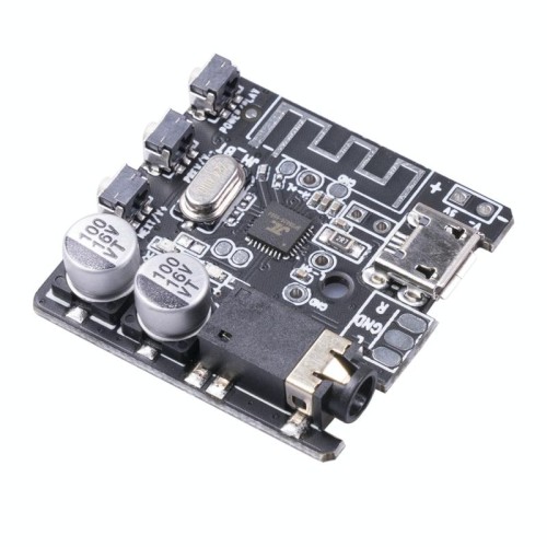 6966 FAI DA TE BLUETOOTH 5.0 Audio Ricevitore Audio Modulo MP3 MP3 Amplificatore di musica Stereo wireless Modulo (bianco)