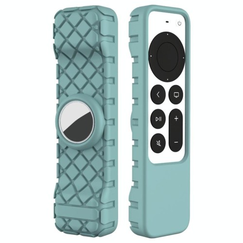 2 PCS Telecomando Cover protettivo all-inclusive, modello applicabile: per Apple TV 4K (rosa)
