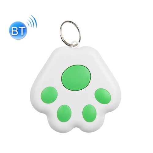 2 PCS HYC-09 Dog PAW Bluetooth Anti-Lost Device Anti-Lost Device PET Tracking Playator Keychain Smart Ricerca Allarme a due vie (grigio scuro)