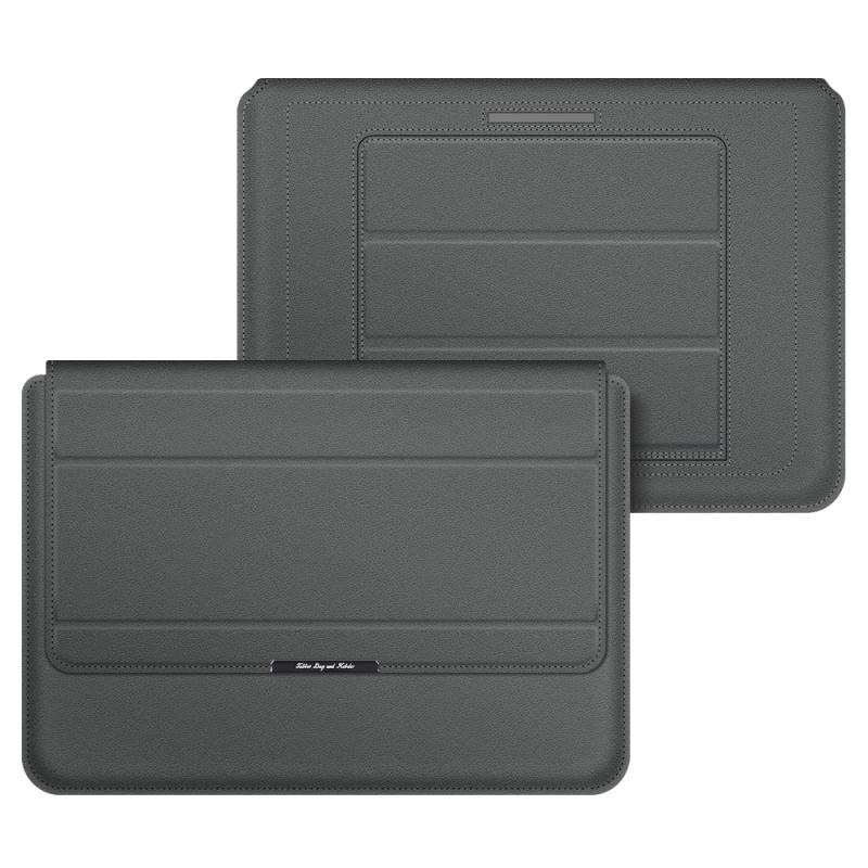 4 in 1 Supporto per laptop universale PU Borsa per laptop da polso impermeabile PU, dimensioni: 17 pollici (oro rosa)
