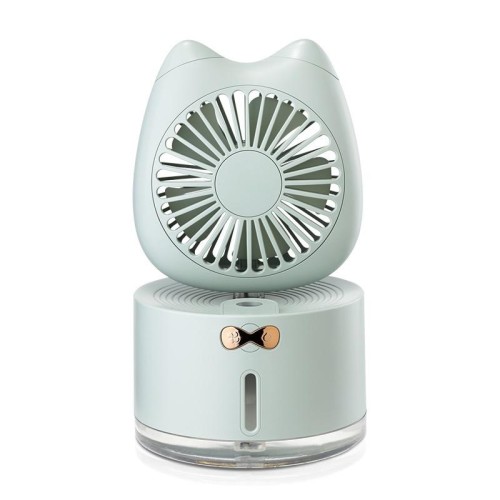 BD-MM1 Fanta per gatti BD-MM1 Desktop Desktop Humidificatore a spruzzo ricaricabile (verde)