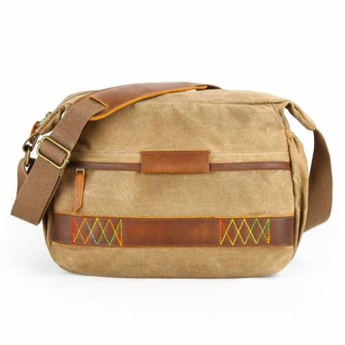 Borsa per fotocamera a tracolla a tracolla a tracolla SLR della fotocamera SLR (Kaki)