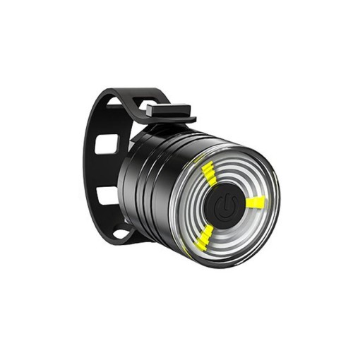 2 PCS AS-08 200LM in lega di alluminio Led Bicycle Taillight (bianco)