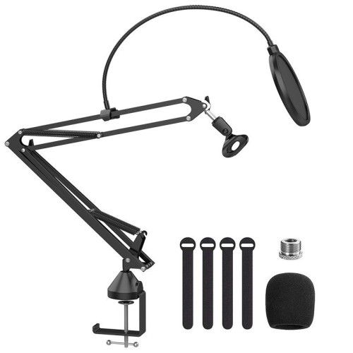 Staffa Gimbal per microfono condensatore a condensatore a condensatore