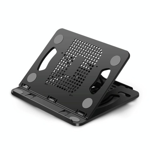 Desktop Pieghevole per laptop Staffa di raffreddamento (nero)