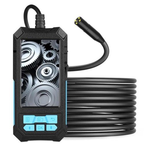 P90 11mm 4,5 pollici HD 500W Autofocus Camera Endoscopio Portatile Impermeabile Endoscopio industriale per tubi industriali, cavo duro Lunghezza: 2m