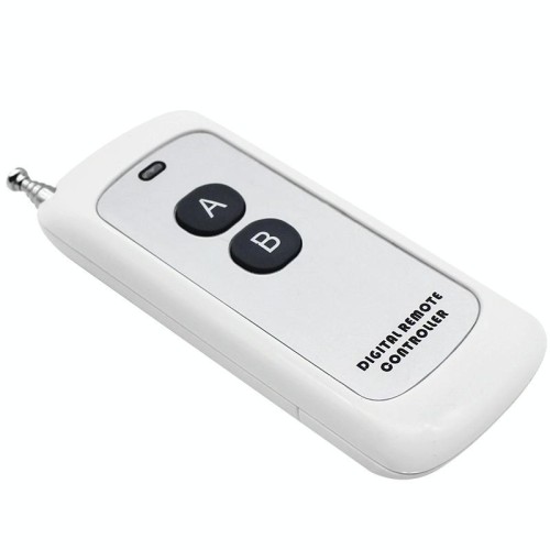 1000-2E Pompa acqua a due bottoni Motore Smart Smart Presa ACCESSO Lampada di controllo Apprendimento Telecomando wireless, Frequenza: 315m 1527 (Bianco)