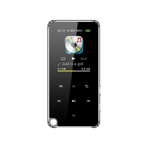 Lettore MP3 Bluetooth portatile multifunzionale M25, capacità: 8 GB (nero)