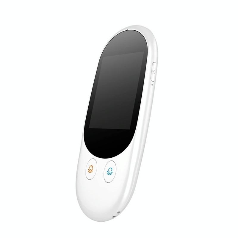 Travel Simultaneous Translator Scanning Recording Intelligent Voice Translator (Black)