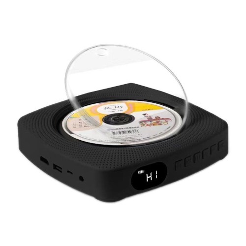 Kecag KC-609 Lettore DVD domestico da parete Lettore CD Bluetooth, Specifiche: DVD/CD + TV collegabile + Versione plug-in (rosa)