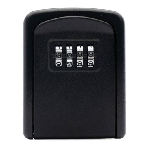 G9 4 cifre password scatola di immagazzinaggio chiave in lega di alluminio (oro)