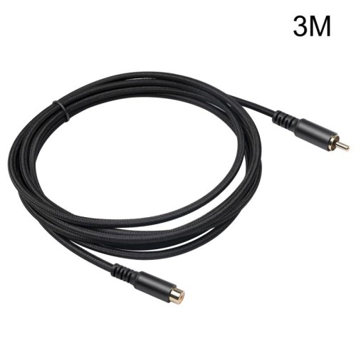 3709MF Cavo di prolunga audio e video RCA maschio-femmina, lunghezza: 3 m