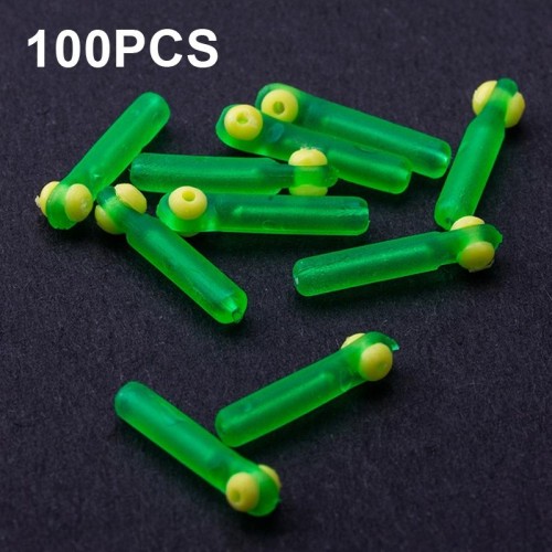 100 PCS SXP01 Dual Core Accessori per la pesca con sedile galleggiante in silicone, dimensioni: grande (trasparente)