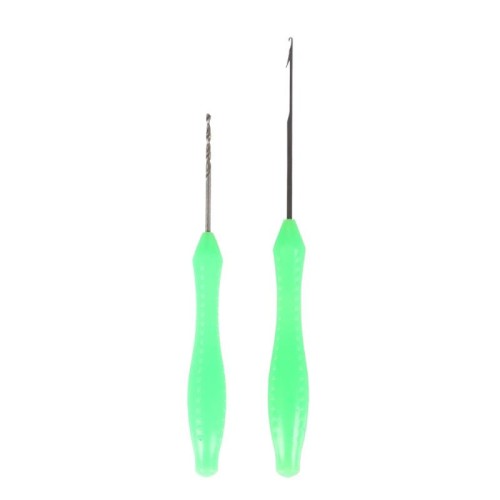 2 pezzi / set amo da pesca alla carpa Ago per amo da pesca con perline