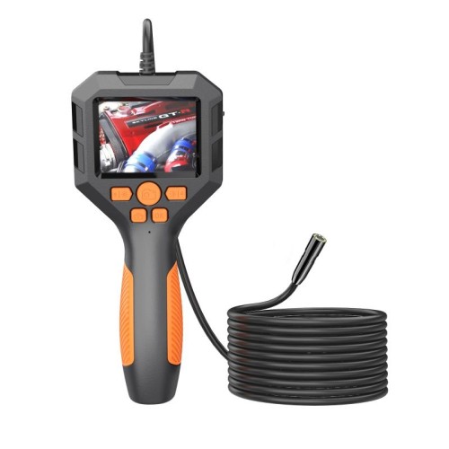 Endoscopio portatile HD da 5,5 mm P10 da 2,8 pollici con schermo LCD, lunghezza: 2 m