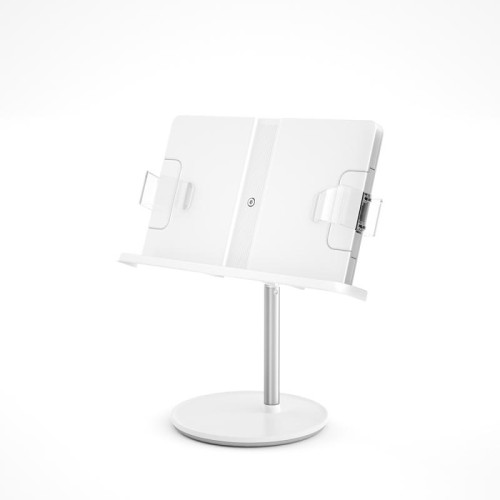 AP-4HB Staffa di lettura per tablet stabile antiscivolo da tavolo (bianca)