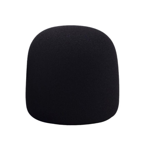 Per Blue Yeti Pro Spugna anti-pop e antivento/Copri microfono soffice, Colore: Spugna nera