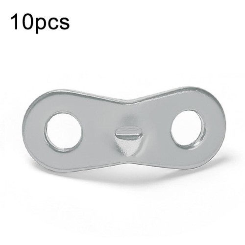 50pcs campeggio esterno lega di alluminio binoculare corda del vento fibbia baldacchino tenda tirare la corda pezzo di regolazione dell'arresto, colore: argento