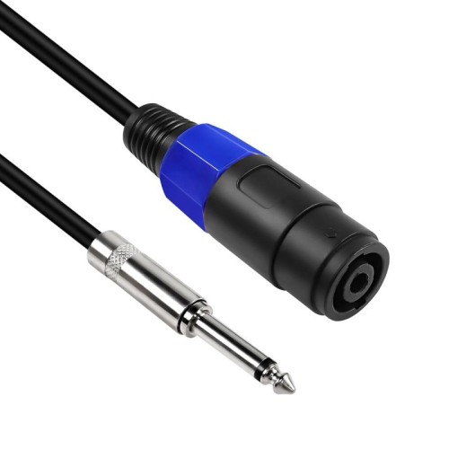 Cavo audio da 4 core Ommus femmina a maschio da 6,35 mm (0,5 m)