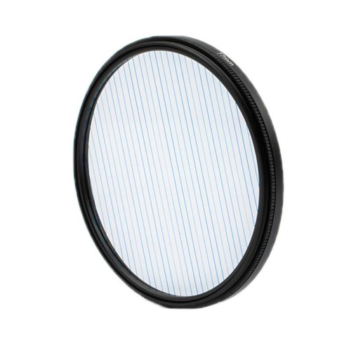 Filtro per fotocamera per effetti speciali per film widescreen spazzolato fotografico da 67 mm + blu