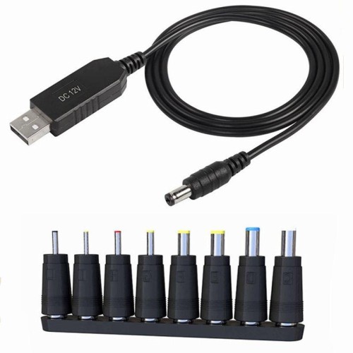 Adattatore convertitore cavo USB DC da 5 V a 12 V