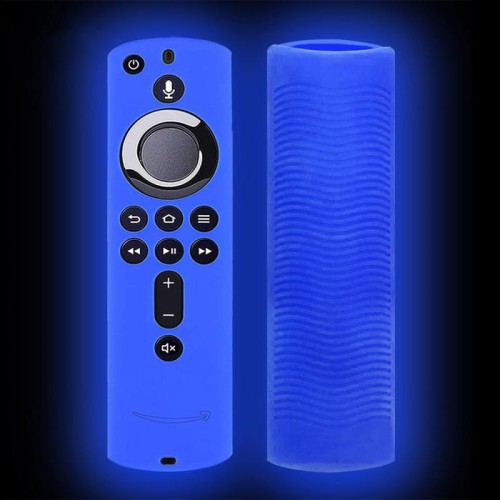 Y1 2 pezzi per Amazon Fire TV Stick 4K 2a generazione Custodia protettiva in silicone anticaduta per telecomando (rosso)