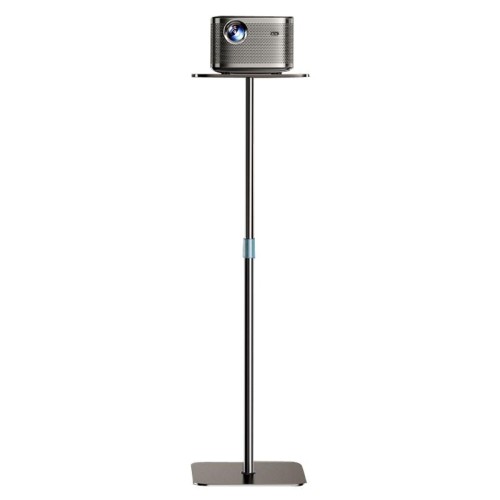 TY01 Staffa per proiettore Home Office Monitor Staffa senza punzonatura, stile: modello con vassoio telescopico da pavimento