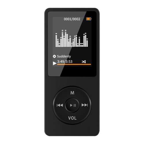 Riproduzione di e-book con lettore musicale Walkman per studenti MP3/MP4 Bluetooth con scheda di memoria da 32 GB