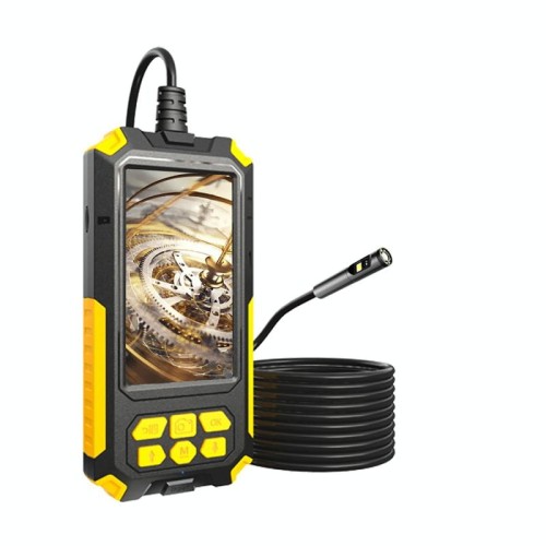 Endoscopio a tre telecamere P50 da 8 mm da 4,5 pollici con schermo, lunghezza: 5 m Linea dura