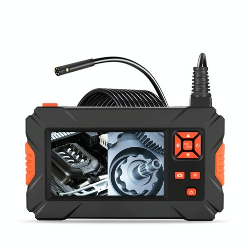 P130 Doppia fotocamera da 8 mm da 4,3 pollici con endoscopio a schermo, lunghezza: 5 m