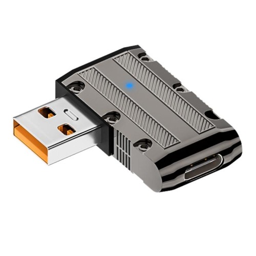 Adattatore meccanico da USB 3.1 Gen2 a Type-C da 10 Gbps da 120 W, stile: piegatura laterale