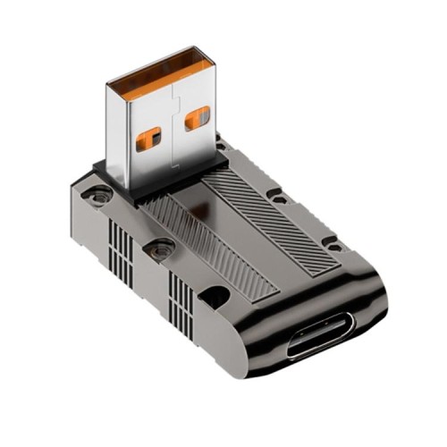 Adattatore meccanico da USB 3.1 Gen2 a Type-C da 10 Gbps da 120 W, stile: angolo verticale