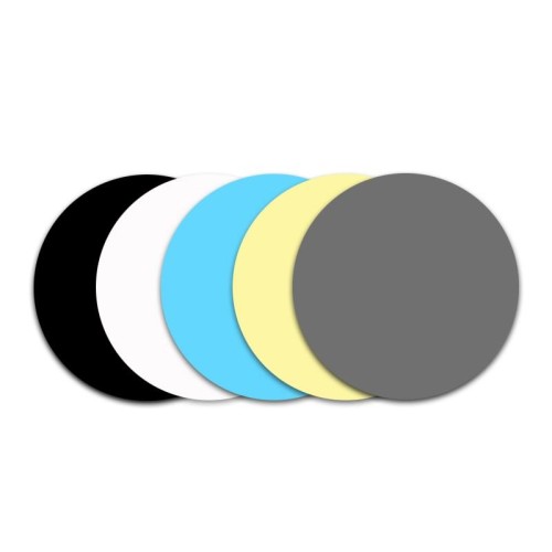 Accessori per esposizione di prodotti dal vivo con pannello di sfondo in PVC per cabina rotante, consegna colore casuale, specifica: 30 cm