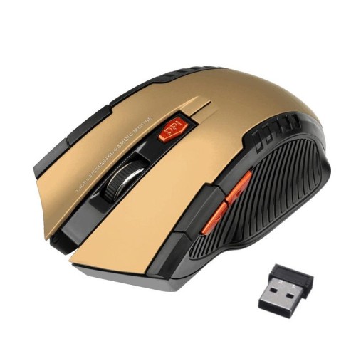 Mouse da ufficio wireless regolabile a tre velocità A882 a 6 tasti 2.4G 1600 DPI (blu)