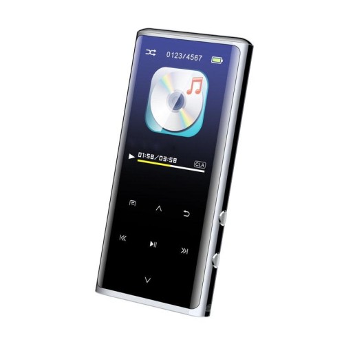 M27 Lettore musicale Bluetooth MP3/MP4 da 1,8 pollici Registratore e-book, dimensioni: 32 GB (nero)