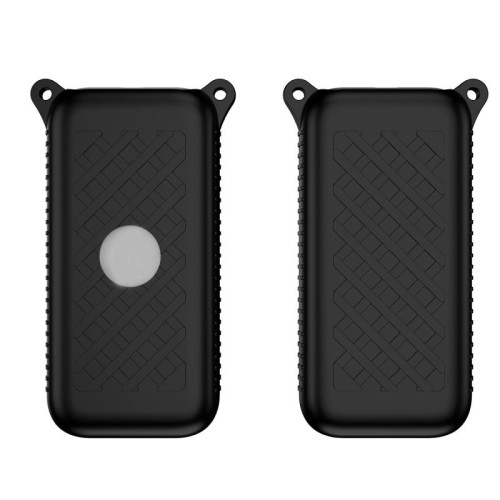 Custodia protettiva in silicone per custodia protettiva per batteria Apple Vision Pro (nera)