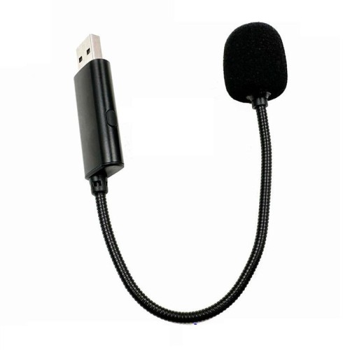 4.0x255mm con interruttore USB Direct Plug Computer Microfono per videoconferenza dal vivo