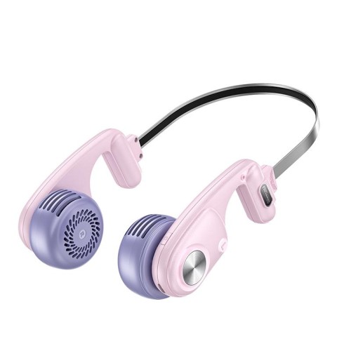 Ventilatore elettrico a collo sospeso MF086 (bianco grigio)
