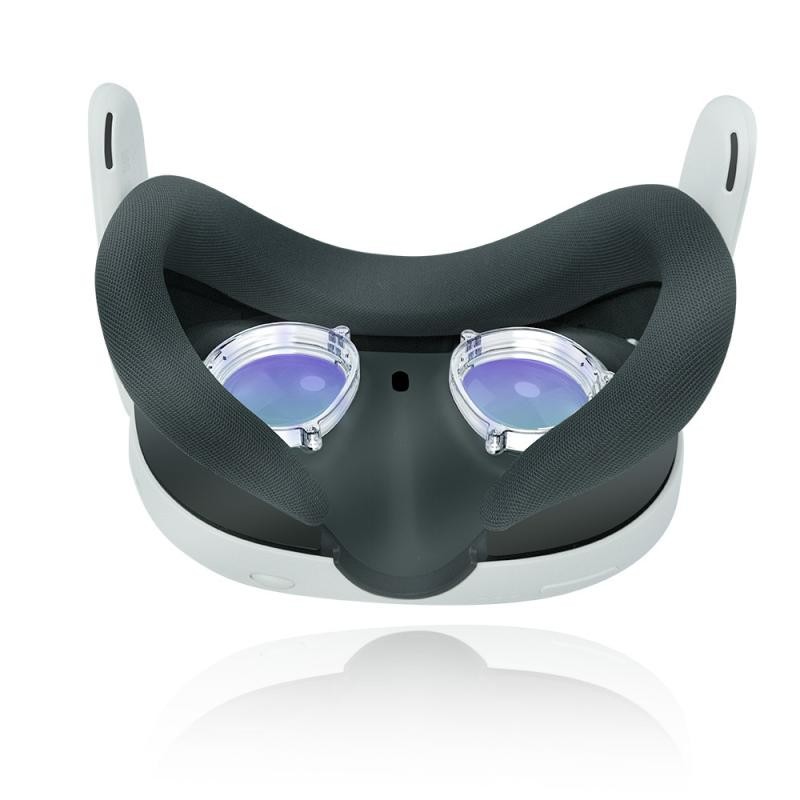 Per montatura magnetica per occhiali Meta Quest 3 VR, specifiche: lente anti luce blu + montatura trasparente