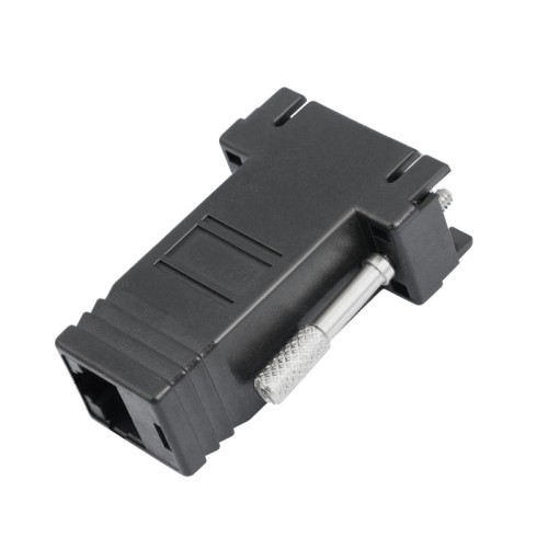 Adattatore DB15 VGA femmina a RJ45 8P femmina (nero)