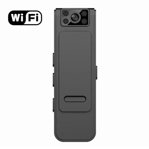 Videoregistratore L8 versione WIFI 1080P Fotocamera con obiettivo grandangolare da 130 gradi con visione notturna a infrarossi con clip posteriore