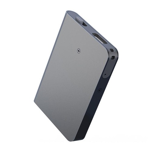 Q61A Registratore vocale intelligente portatile Supporto controllo APP, memoria: 64 GB (nero)