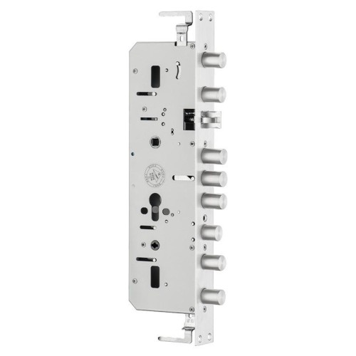 Corpo serratura porta di sicurezza in acciaio 6068 per serratura meccanica e serratura con impronta digitale, Sepc: 388 x 30 mm