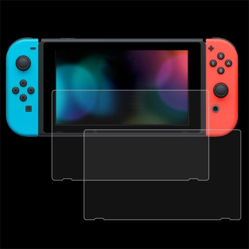 Per Nintendo Switch 2 2 pezzi 9H 0,3 mm Pellicola in vetro temperato antideflagrante