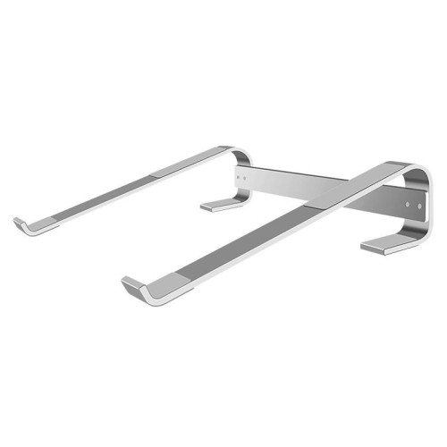 Supporto per laptop da tavolo in lega di alluminio (argento)