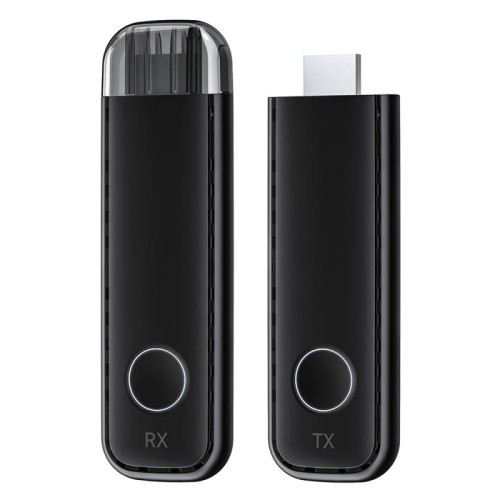 Sistema di assistenza wireless intelligente G57 Extender wireless HDMI con trasmettitore e ricevitore (nero)