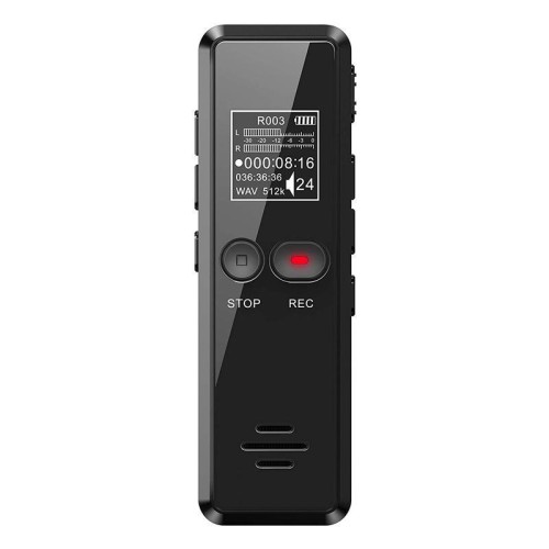 32 GB Schermo LCD da 0,9 pollici Intervista Mini HD Registratore USB Lettore MP3 di ricarica