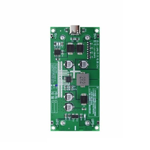 Modulo di ricarica rapida per batteria al litio UPS18650 ad alta potenza da 15 W e 3 A (9 V)