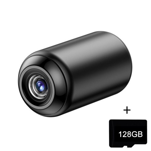 Telecamera di sorveglianza wireless WiFi per visione notturna HD per interni, scheda di memoria: 128 GB