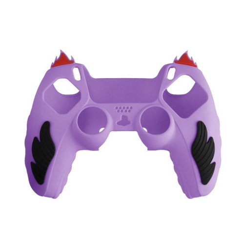 Per Sony PS5 Custodia protettiva in silicone per gamepad Flame (rosso)